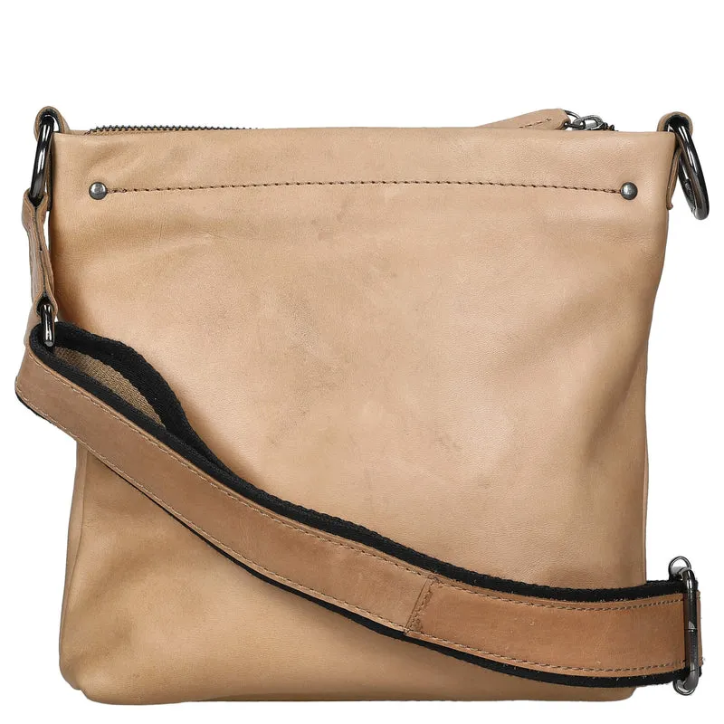 Harolds Caugio - Schultertasche S 22 cm (camel)