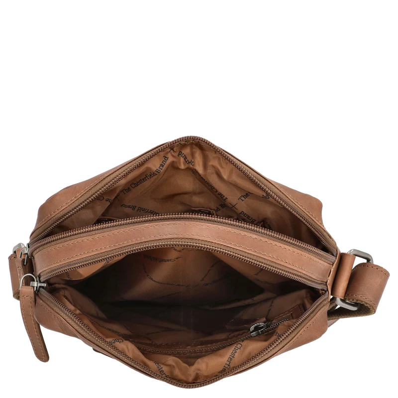 The Chesterfield Brand Arnhem - Schultertasche 24 cm (cognac)