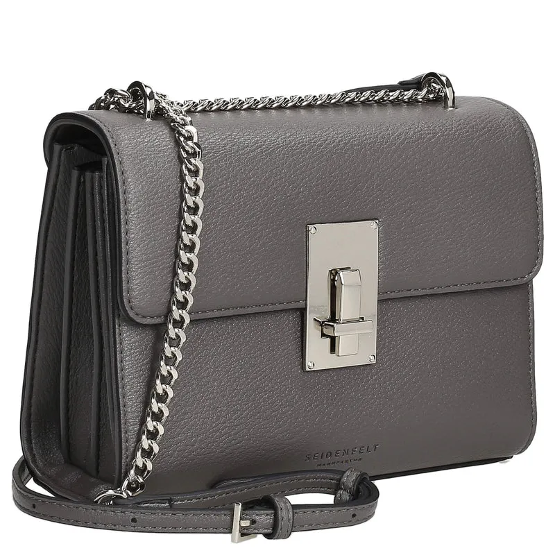 Seidenfelt Linsell Crossbody - Schultertasche 20 cm (anthracite)