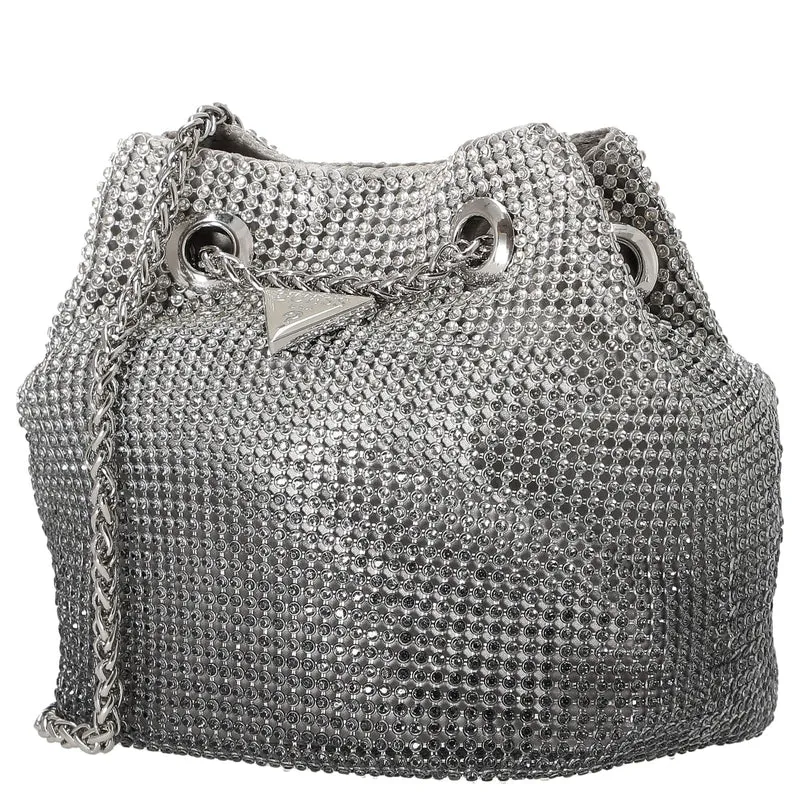 Guess Zalina - Beuteltasche 15 cm (silver)
