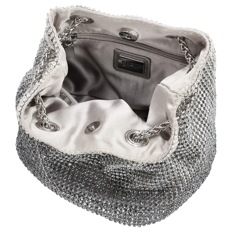 Guess Zalina - Beuteltasche 15 cm (silver)