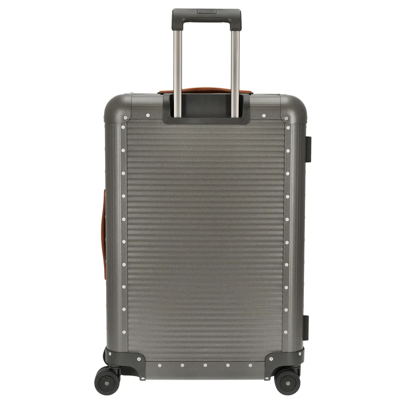 FPM Milano Bank aluminum Spinner 68 - 4-Rollen-Trolley 66 cm (steel grey)
