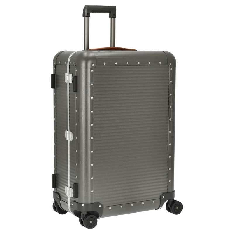 FPM Milano Bank aluminum Spinner 68 - 4-Rollen-Trolley 66 cm (steel grey)