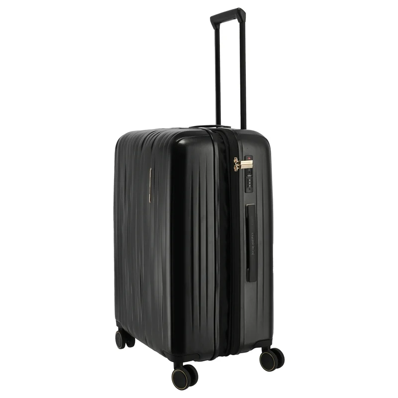 Travelite BARBARA Novelty - 4-Rollen-Trolley M 65 cm erw. (schwarz)