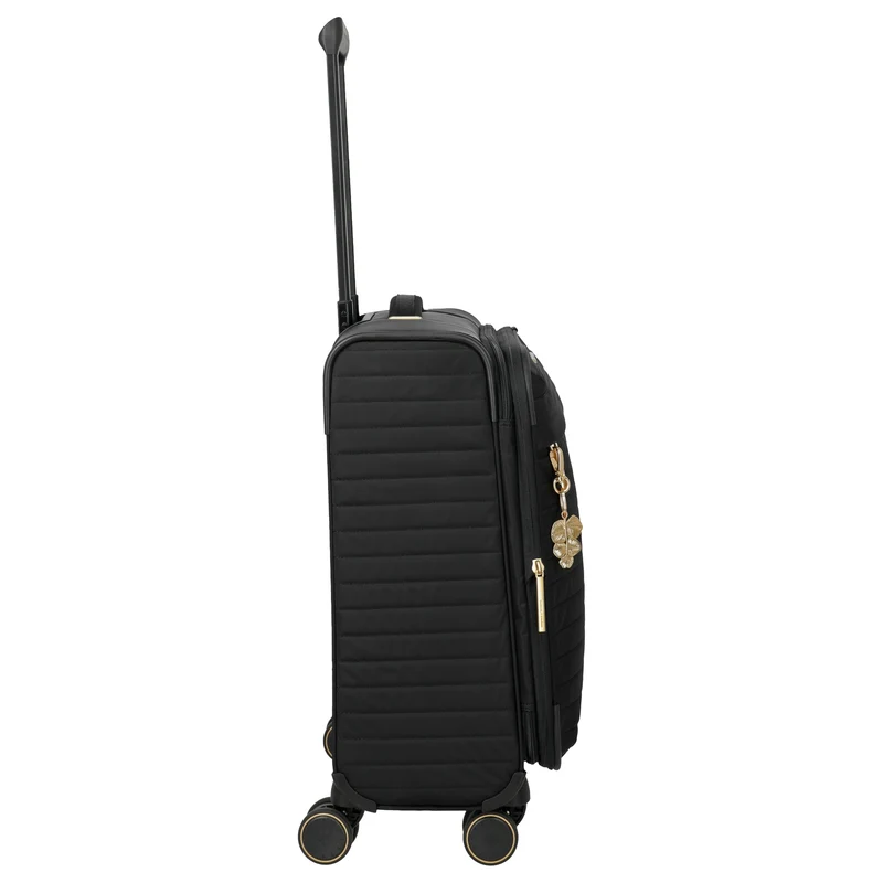 Travelite BARBARA Stepp - 4-Rollen-Trolley S 55 cm erw. (schwarz)