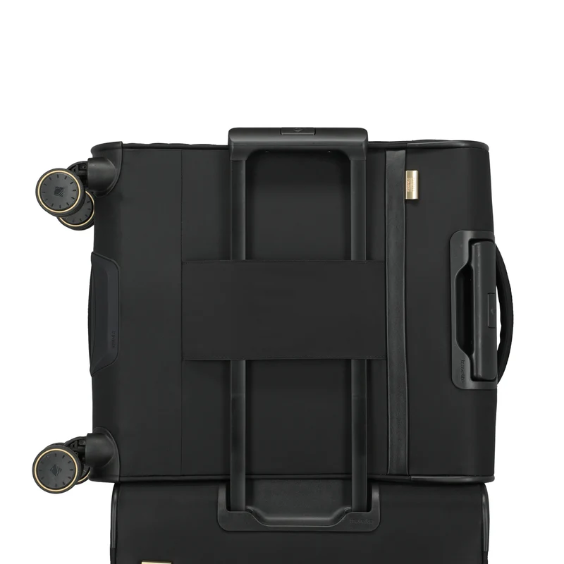 Travelite BARBARA Stepp - 4-Rollen-Trolley S 55 cm erw. (schwarz)