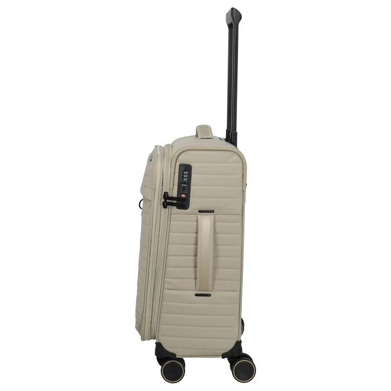 Travelite BARBARA Stepp - 4-Rollen-Trolley S 55 cm erw. (satin nude)