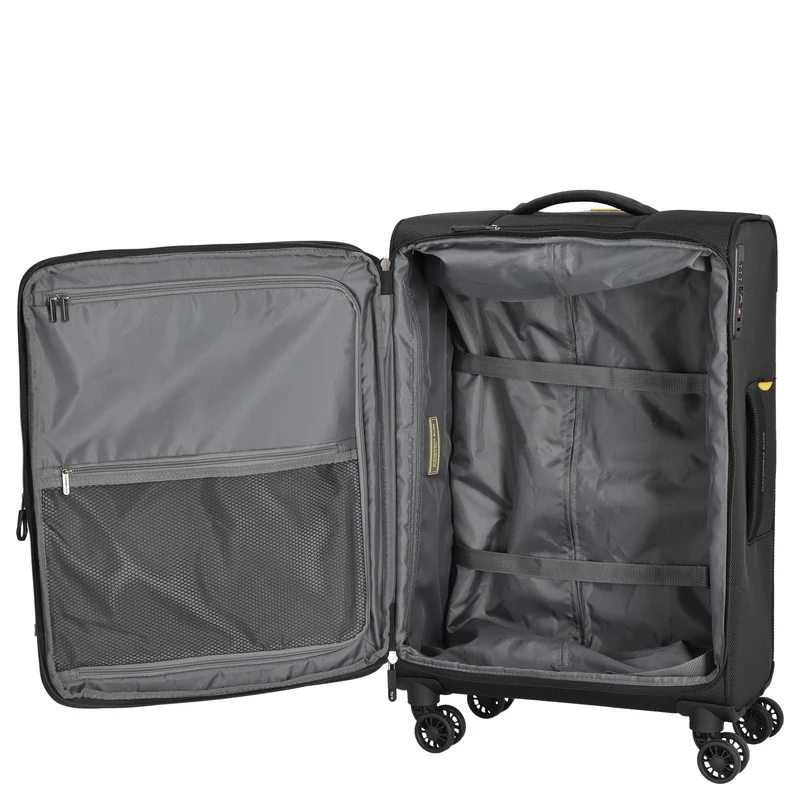 Mandarina Duck Zephyr - 4-Rollen-Trolley 67 cm erw. (black)