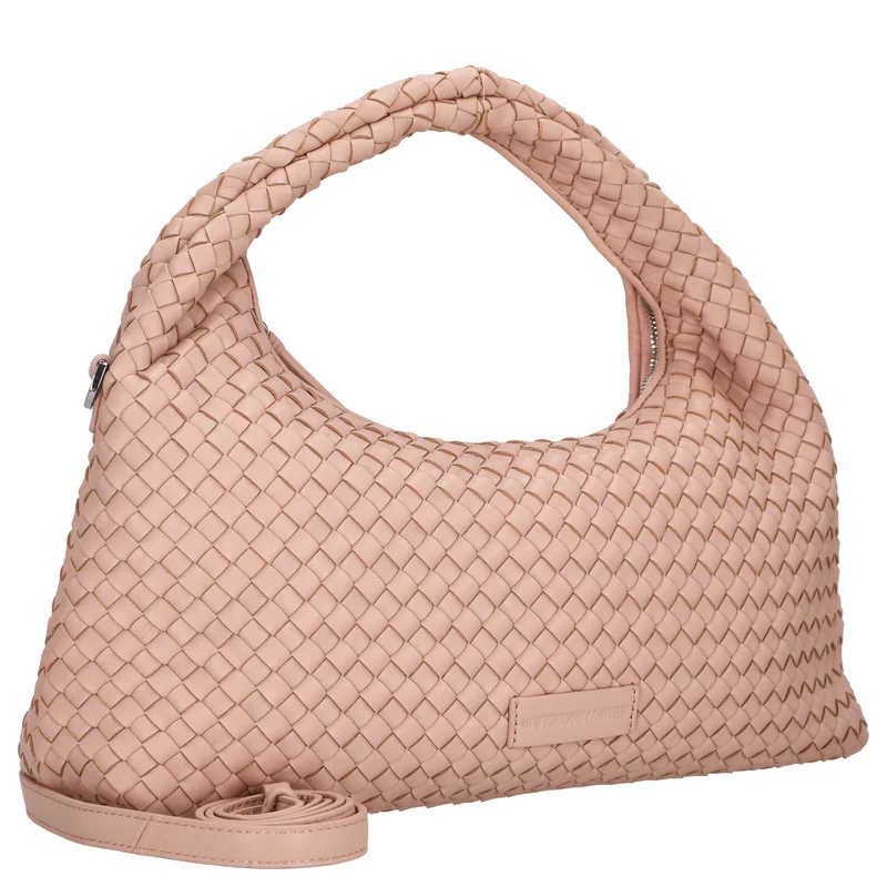 Les Visionnaires Sadie Grande Weave Silky - Henkeltasche 40 cm (rose quartz)
