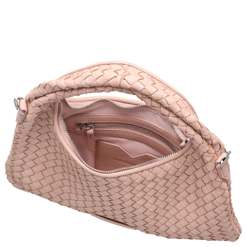 Les Visionnaires Sadie Weave Silky - Henkeltasche 37 cm (rose quartz)