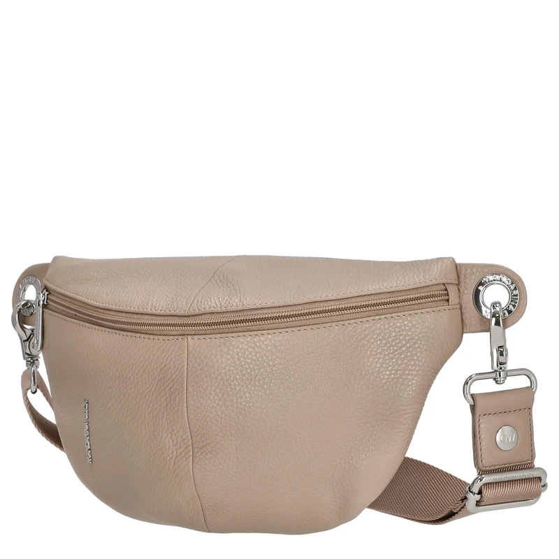 Mandarina Duck Mellow Leather Bum Bag - Gürteltasche 30 cm (warm taupe)