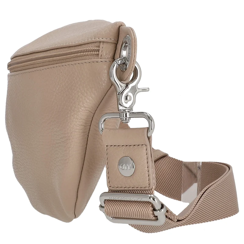 Mandarina Duck Mellow Leather Bum Bag - Gürteltasche 30 cm (warm taupe)