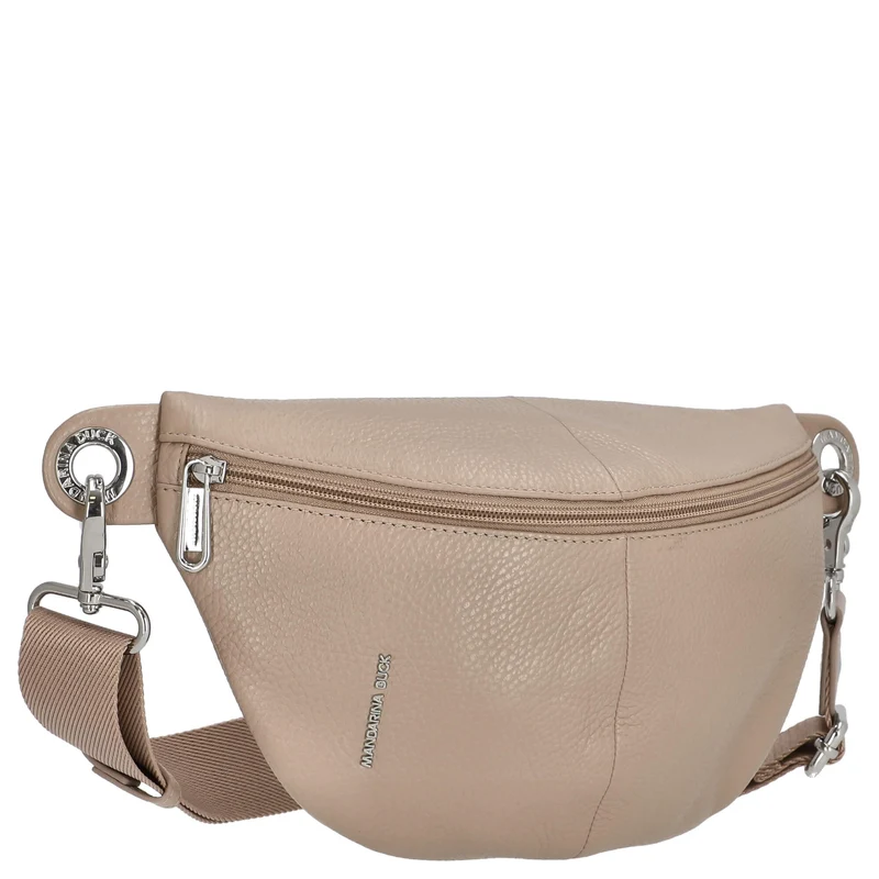 Mandarina Duck Mellow Leather Bum Bag - Gürteltasche 30 cm (warm taupe)