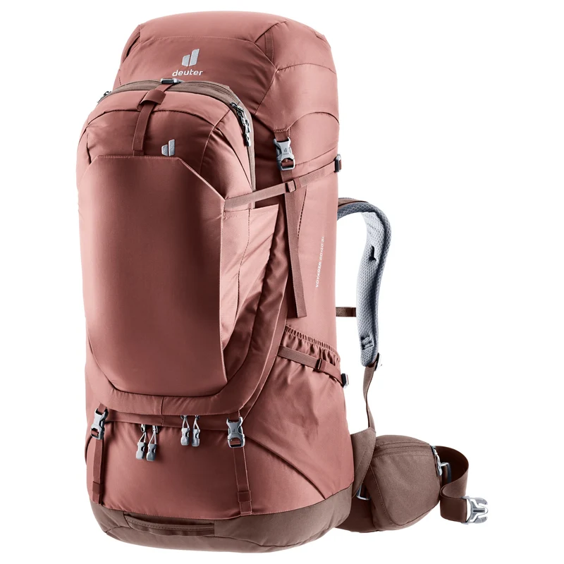 Deuter Voyager 60+10 SL - Women's Reiserucksack 13" 80 cm (caspia-raisin)