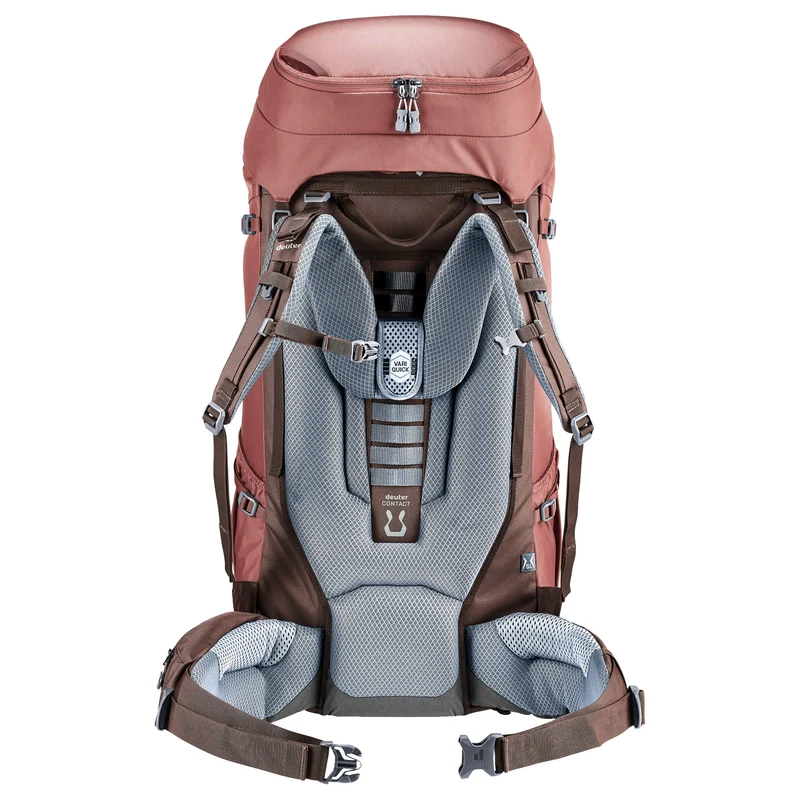 Deuter Voyager 60+10 SL - Women's Reiserucksack 13" 80 cm (caspia-raisin)