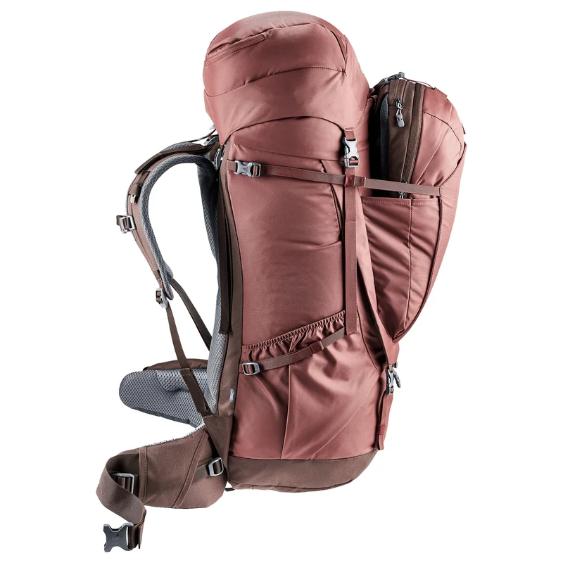 Deuter Voyager 60+10 SL - Women's Reiserucksack 13" 80 cm (caspia-raisin)