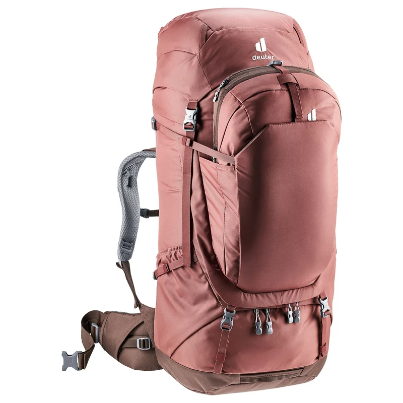 Deuter Voyager 60+10 SL - Women's Reiserucksack 13" 80 cm (caspia-raisin)