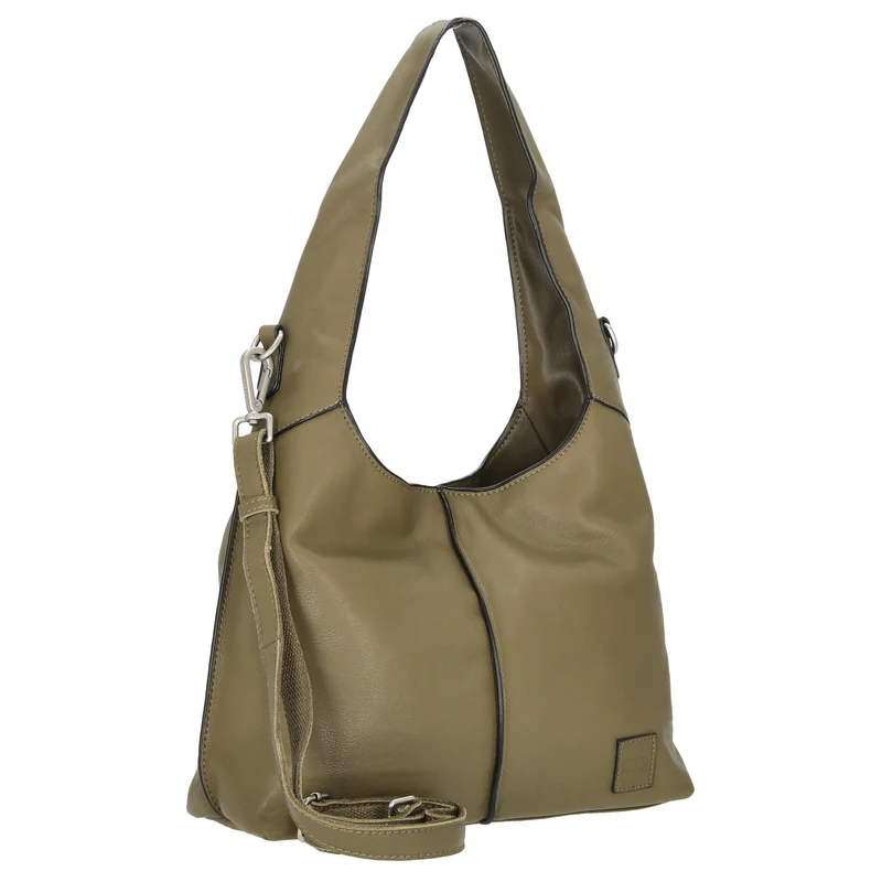 FREDsBRUDER FB122 Mini Hobo - Umhängetasche 24 cm (olive green)