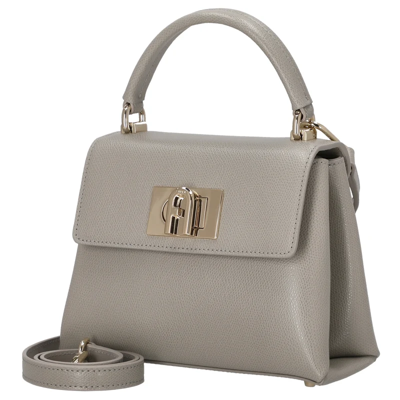 Furla 1927 Mini Top Handle - Abendtasche 21 cm (stone gray)