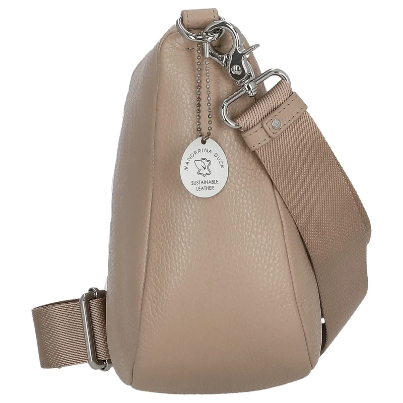 Mandarina Duck Mellow Leather Hobo - Umhängetasche 28.5 cm (warm taupe)