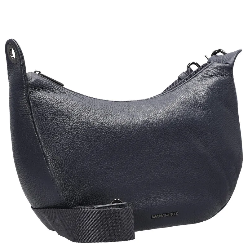Mandarina Duck Mellow Leather - Umhängetasche S 35 cm (dress blue)