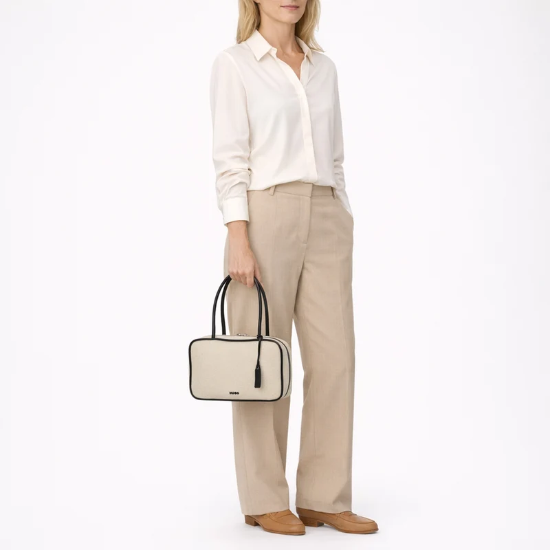 HUGO Jodi C Duffle - Schultertasche 32 cm (open white)