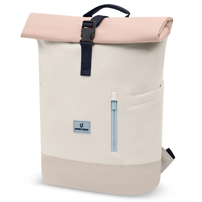 Johnny Urban Luca Small - Rolltop Backpack 36 cm (sand-rose)
