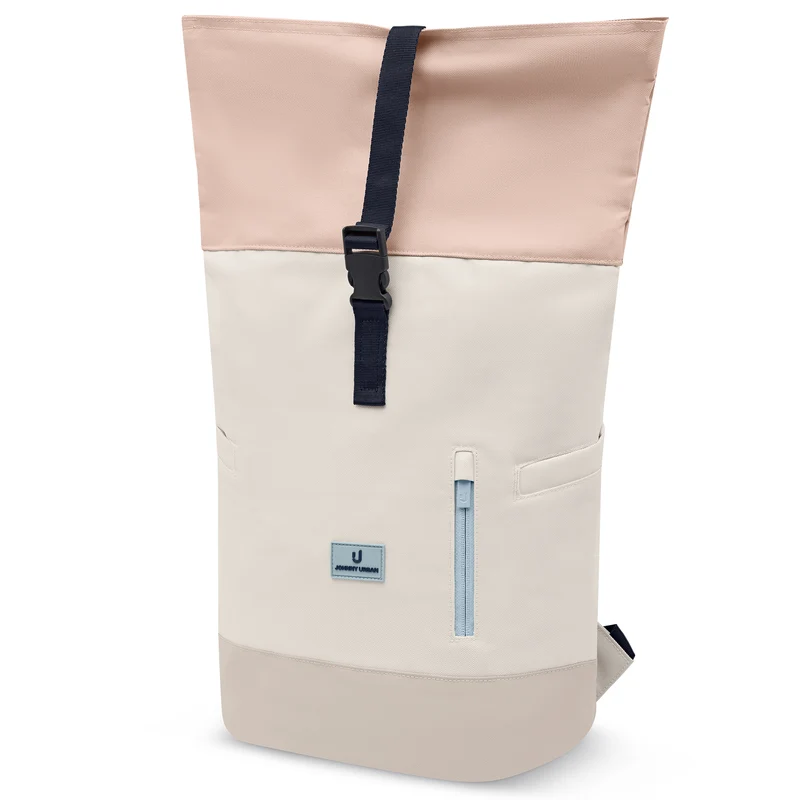 Johnny Urban Luca Small - Rolltop Backpack 36 cm (sand-rose)
