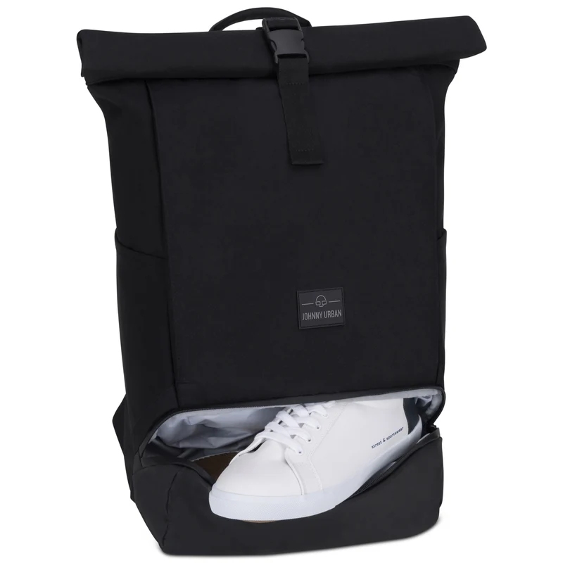 Johnny Urban Allen Large - Rolltop Backpack 45 cm (black)