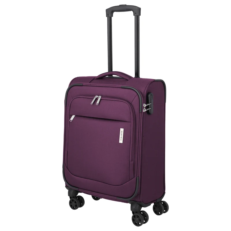 Travelite Priego - 4-Rollen-Kabinentrolley 55 cm (berry)