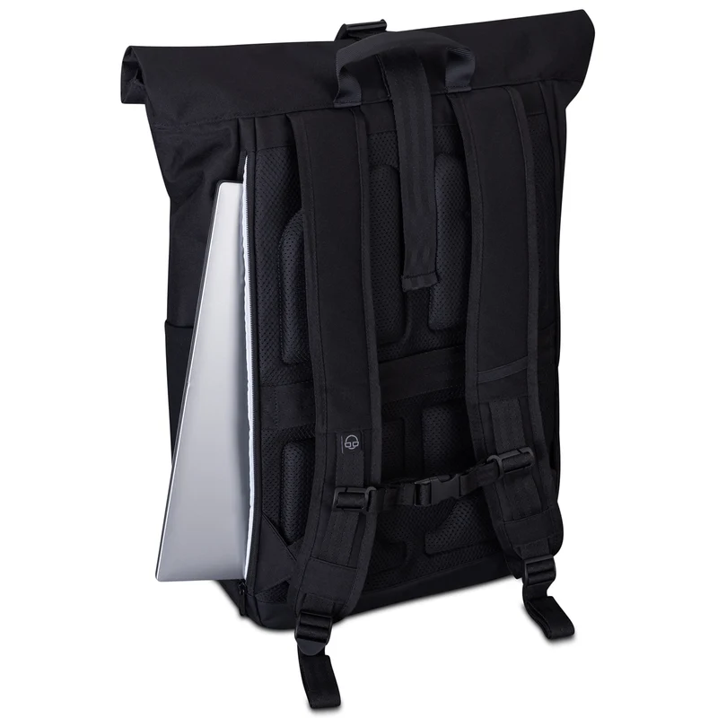 Johnny Urban Allen XL - Rolltop Backpack 49 cm (black)