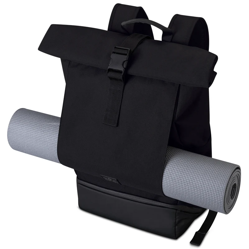 Johnny Urban Allen XL - Rolltop Backpack 49 cm (black)