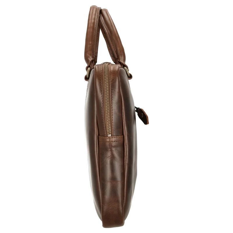 Buckle & Seam Cali Laptoptasche 15" 36 cm (brown/dots)