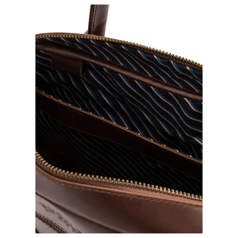 Buckle & Seam Everett - Aktentasche 16" 38 cm (brown)