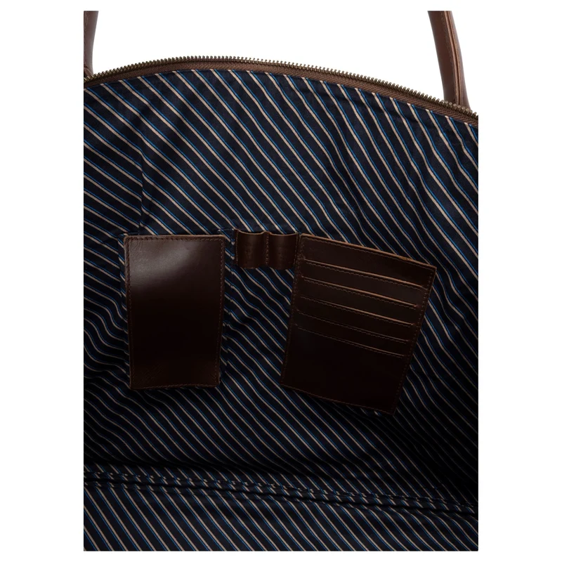 Buckle & Seam Linwood Weekender - Reisetasche 50 cm Leder (brown)