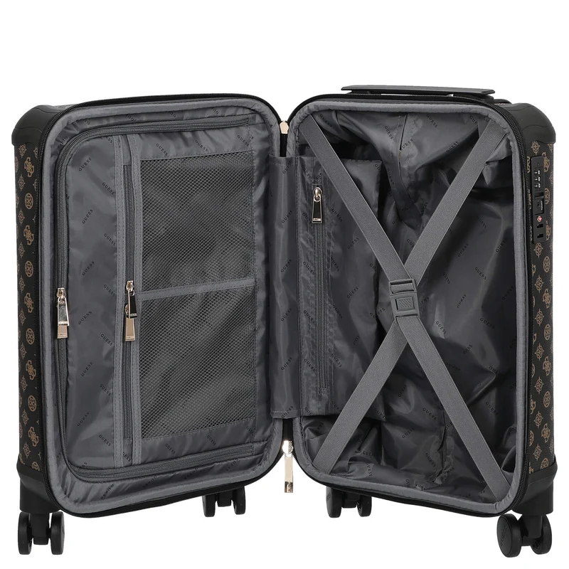 Guess Wilder 18 IN - 4-Rollen-Kabinentrolley 53 cm S (brown)