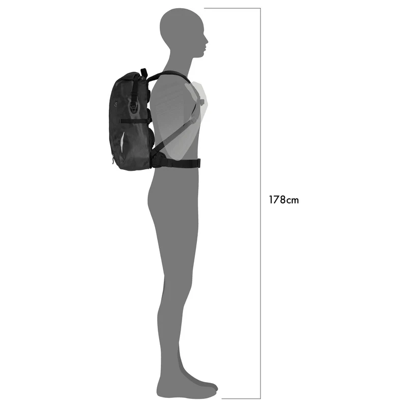 Ortlieb Packman 25 - Rucksack 47 cm (black)