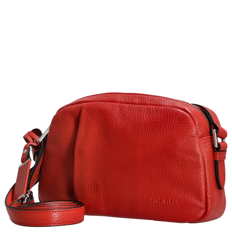 Picard Pure - Umhängetasche 21 cm Rindsleder (lipstick)