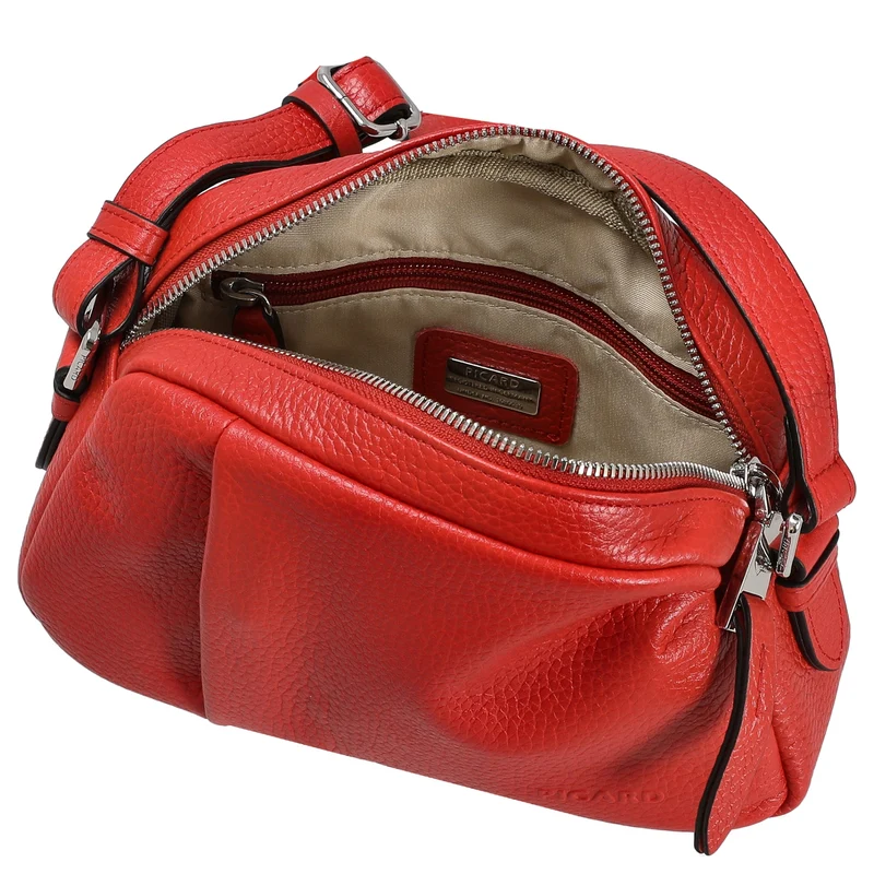 Picard Pure - Umhängetasche 21 cm Rindsleder (lipstick)