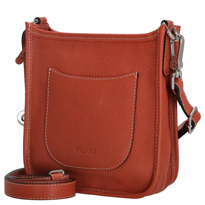Picard Kronberg - Umhängetasche 19 cm Rindsleder (brick)
