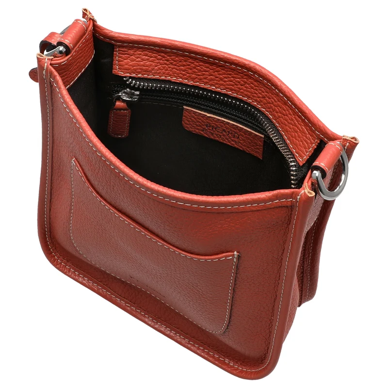 Picard Kronberg - Umhängetasche 19 cm Rindsleder (brick)