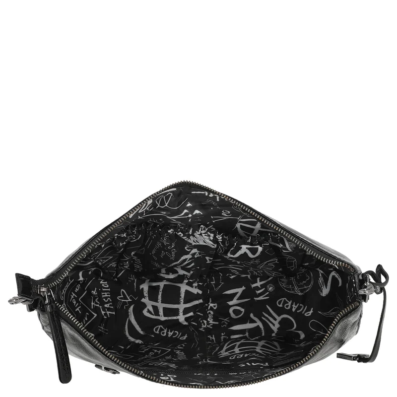 Picard Himalaya - Schultertasche 33 cm Rindsleder (black)