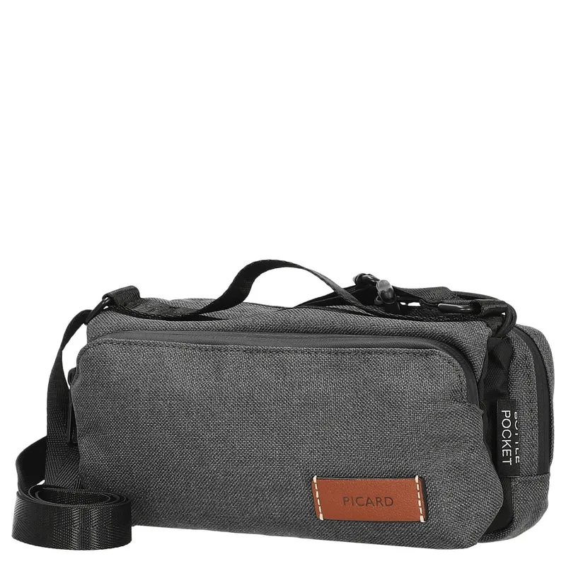 Picard Go Eco - Schultertasche 22 cm (anthrazit)