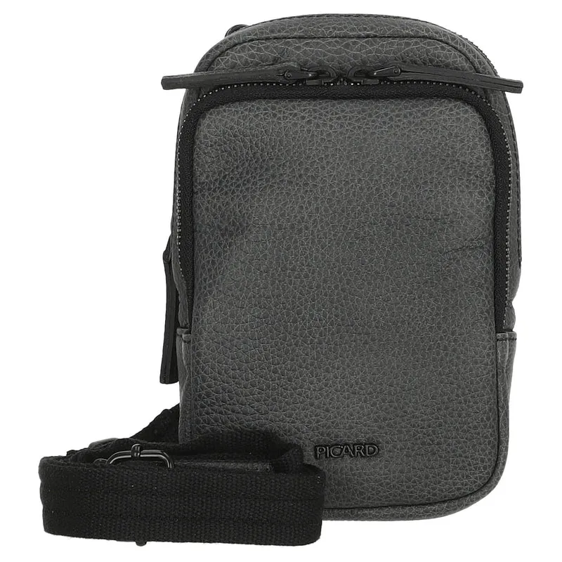 Picard Casual - Umhängetasche 19 cm Rindleder (black)