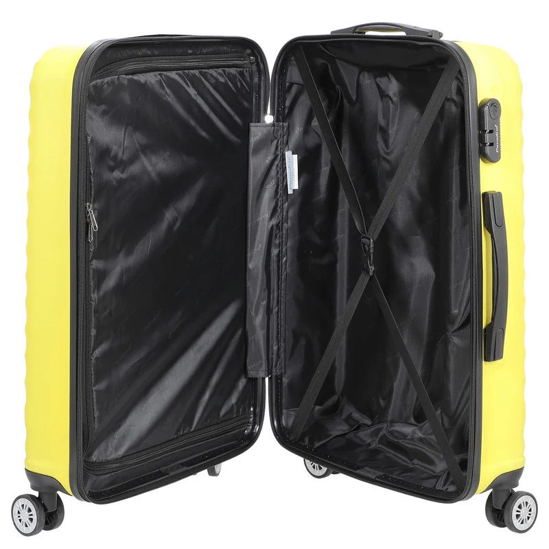 Paradise by CHECK.IN Kingston - 4-Rollen-Trolley 67 cm (gelb)