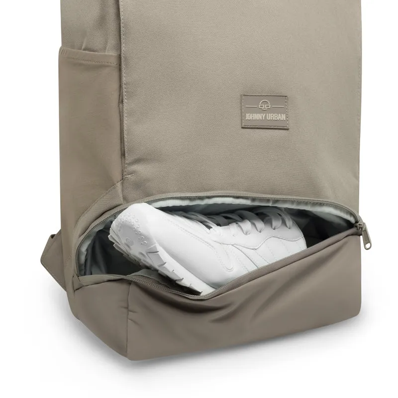 Johnny Urban Allen Large - Rolltop Backpack 45 cm (desert grey)