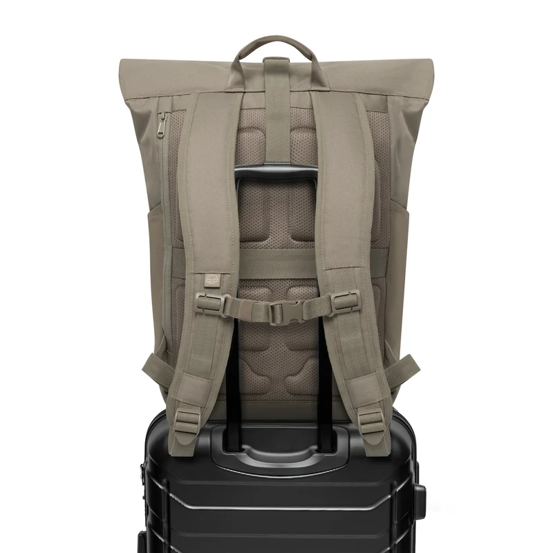 Johnny Urban Allen Large - Rolltop Backpack 45 cm (desert grey)