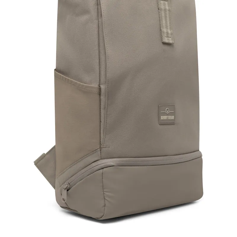 Johnny Urban Allen Medium - Rolltop Backpack 40 cm (desert grey)