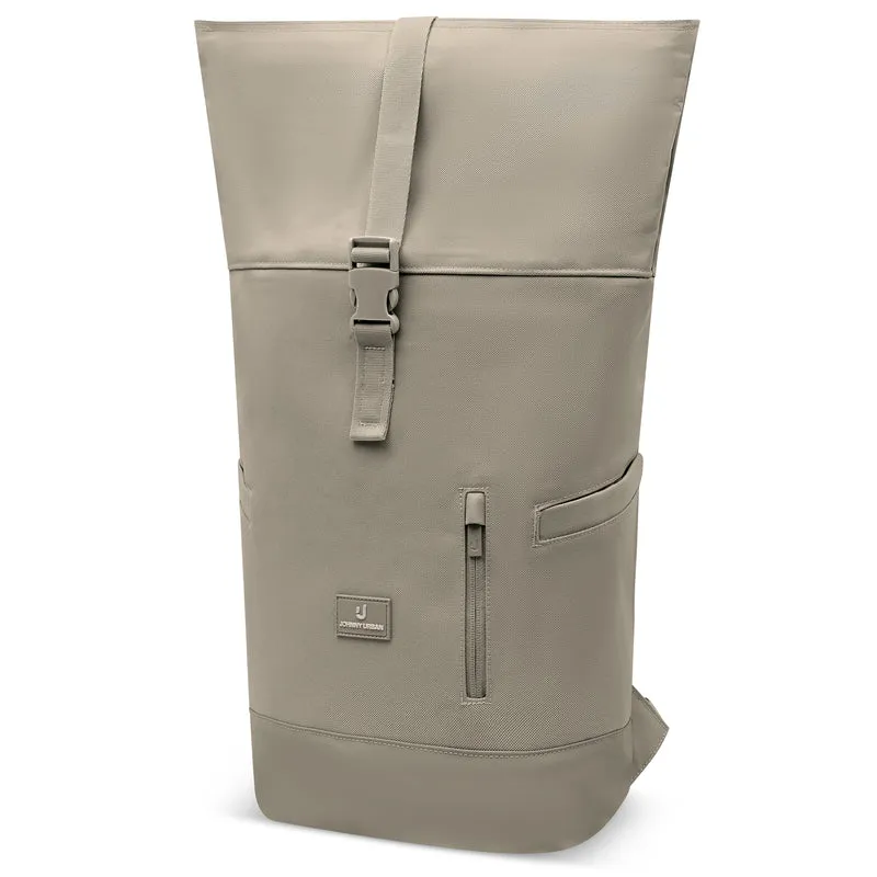Johnny Urban Luca Small - Rolltop Backpack 36 cm (desert grey)