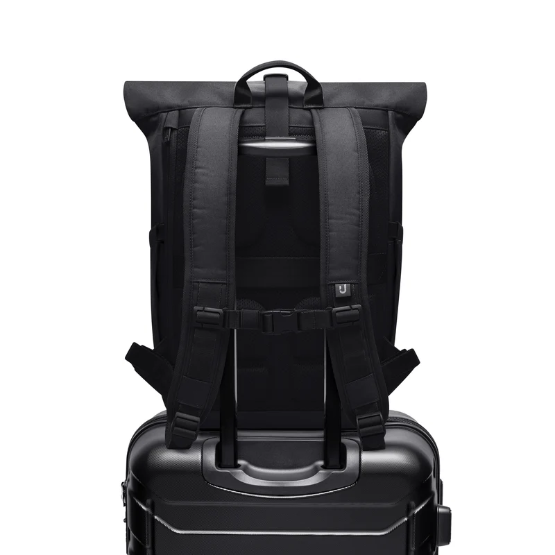 Johnny Urban Allen Medium - Rolltop Backpack 40 cm (black)